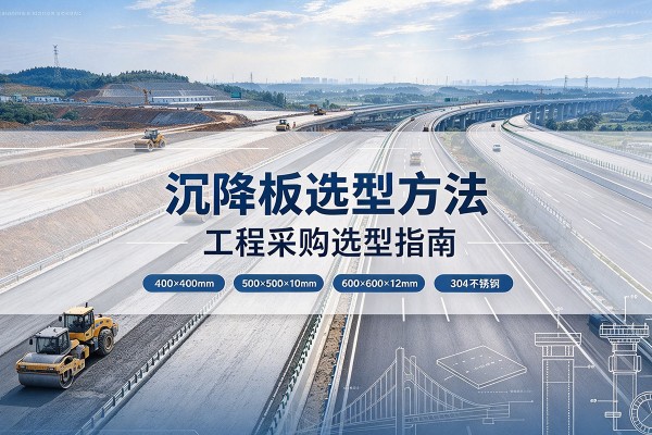 岢岚沉降板选择方法