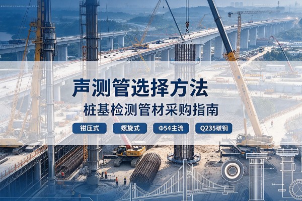 岢岚声测管选型标准