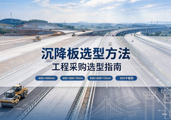 岢岚沉降板选择方法